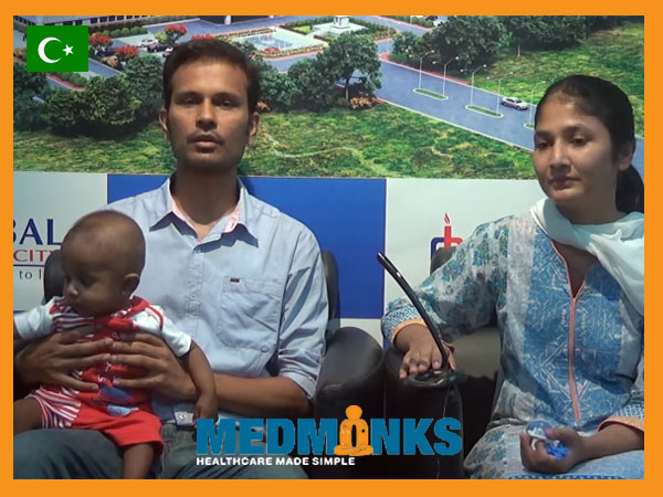 نوزاد 4 ماهه پاکستانی در هند با موفقیت جراحی پیوند کبد انجام شد.