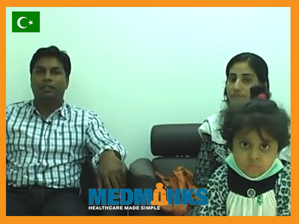 دختر 4 ساله تحت درمان با pfic از طریق پیوند کبد در هند