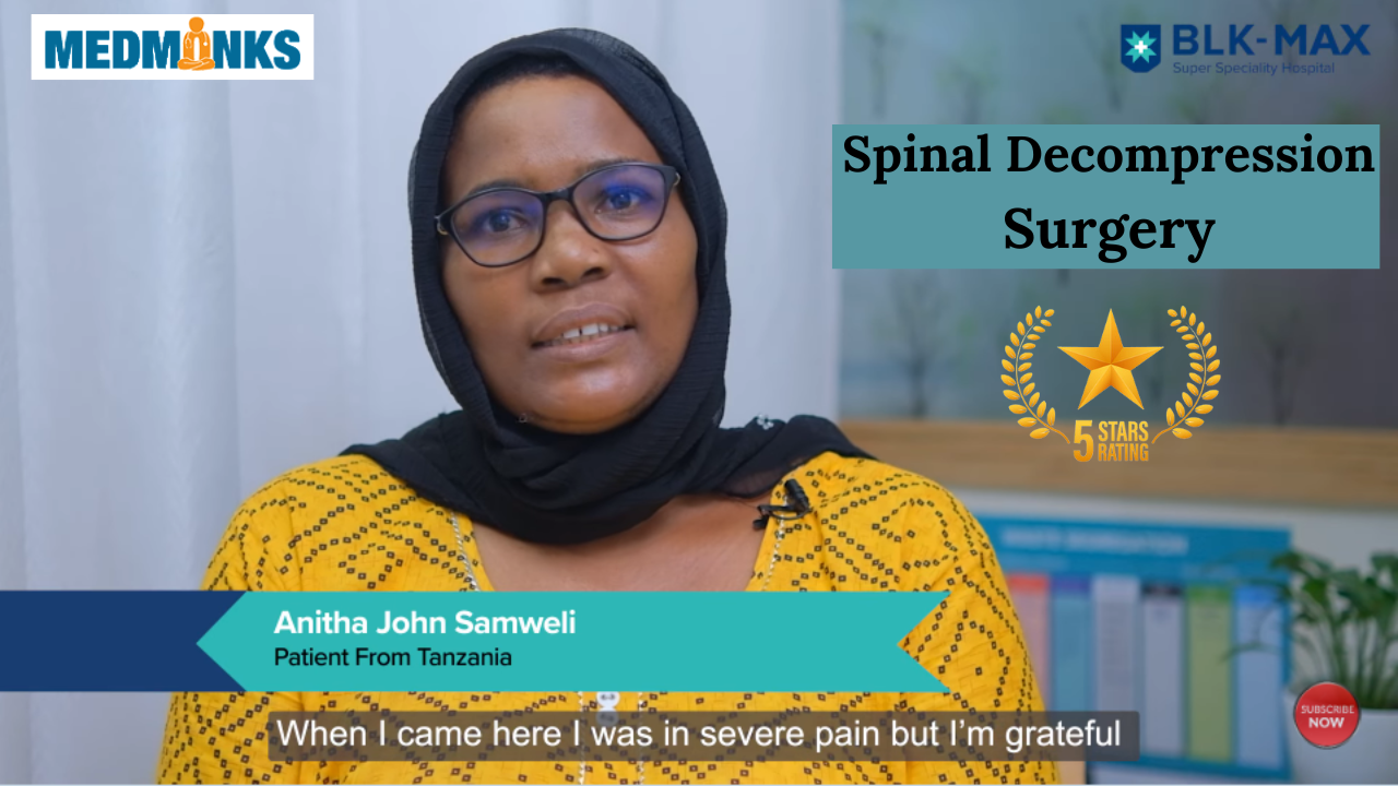 Spinal dekompressionskirurgi | Patients succeshistorie