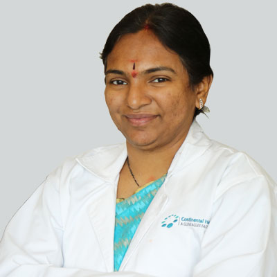 La dottoressa Geetha Nagasree N